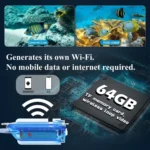 Lure 1080P Wireless Underwater Fishing Video Camera with Loop Recording / APP Remote Control - Image 6