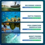 Lure 1080P Wireless Underwater Fishing Video Camera with Loop Recording / APP Remote Control - Image 7