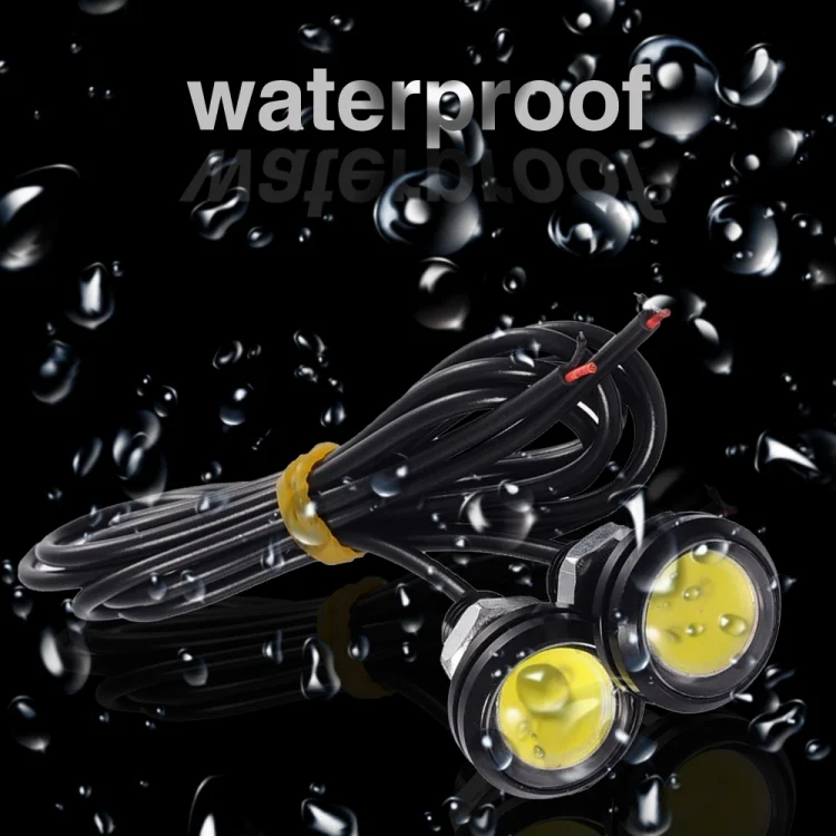 EDA006776901A_7.webp 10pcs 23mm 1.5W DC12V Motorcycle Eagle Eye Light Double Lens Strobe Light - Image 8