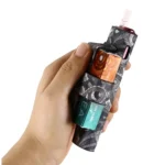 Electronic Cigarette Cashew Flower Portable PU Storage Bag - Image 4