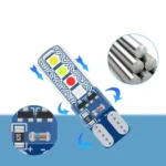 4pcs/Pack T10 3030 Lamp Beads 8SMD Car Clearance Lights License Plate Light - Image 5