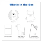 ESCAM QF011 2MP Smart Pet Robot Camera with Night Vision & APP Remote Control - Image 13