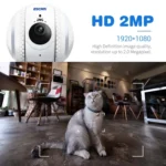 ESCAM QF011 2MP Smart Pet Robot Camera with Night Vision & APP Remote Control - Image 4