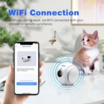 ESCAM QF011 2MP Smart Pet Robot Camera with Night Vision & APP Remote Control - Image 9