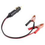 40cm Car Battery Charging Crocodile Clip to Cigarette Lighter Connection Cable - Image 3