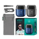 VGR V-340 5W USB Mini Portable Reciprocating Electric Shaver - Image 7