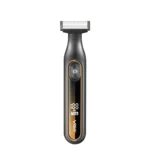 VGR V-360 5W USB Digital Display Electric T-shaped Shaver