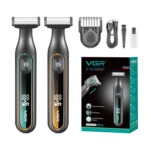 VGR V-360 5W USB Digital Display Electric T-shaped Shaver - Image 6