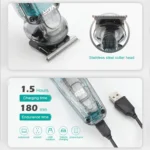 VGR V-949 5W USB LED Digital Display Multifunctional Hair Clipper - Image 4