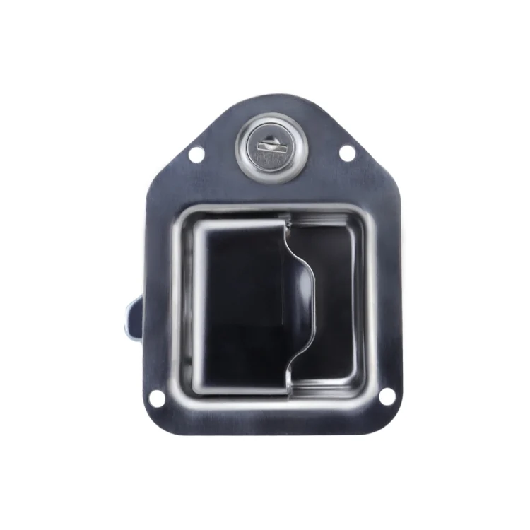 EDA0068832_1.webp 2 Sets / Pack Trailer / Yacht / Truck Stainless Steel Tool Box Lock Paddle Latch & Keys - Image 2