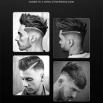 VGR V-989 5W USB Digital Display Gradient Trimming Hair Clipper - Image 5