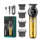 VGR V-989 5W USB Digital Display Gradient Trimming Hair Clipper - Image 6
