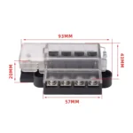 4 Way Fuse Block with 16pcs Terminals - Image 5