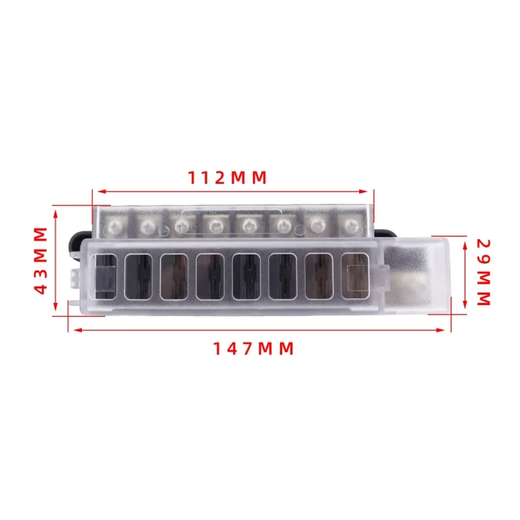 EDA0068837_4.webp 8 Way Fuse Block with 20pcs Terminals - Image 5