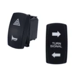 ATV UTV Turn Signal Fault Light Horn Wiring Harness Kit with Rocker Switch - Image 2