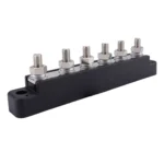 Pair 6 Way 48V 150A M6 Power Distribution Block Terminal Studs - Image 3