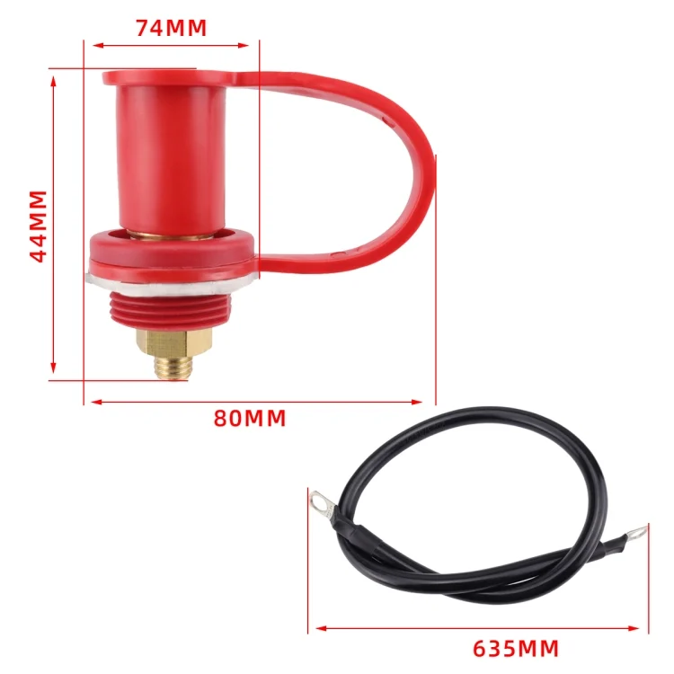 EDA006887201A_4.webp Pair 250A Car Stud Battery Charger Binding Post - Image 5
