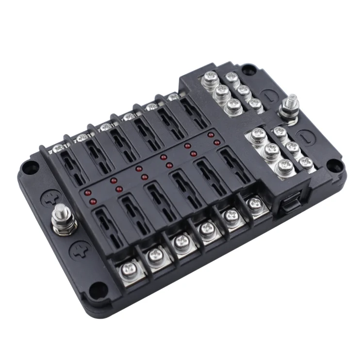 EDA0068877_2.webp 12 Way Fuse Block with 24pcs Fuses and 24pcs Terminals - Image 3