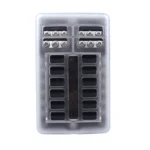 12 Way Fuse Block with 24pcs Fuses and 24pcs Terminals - Image 4