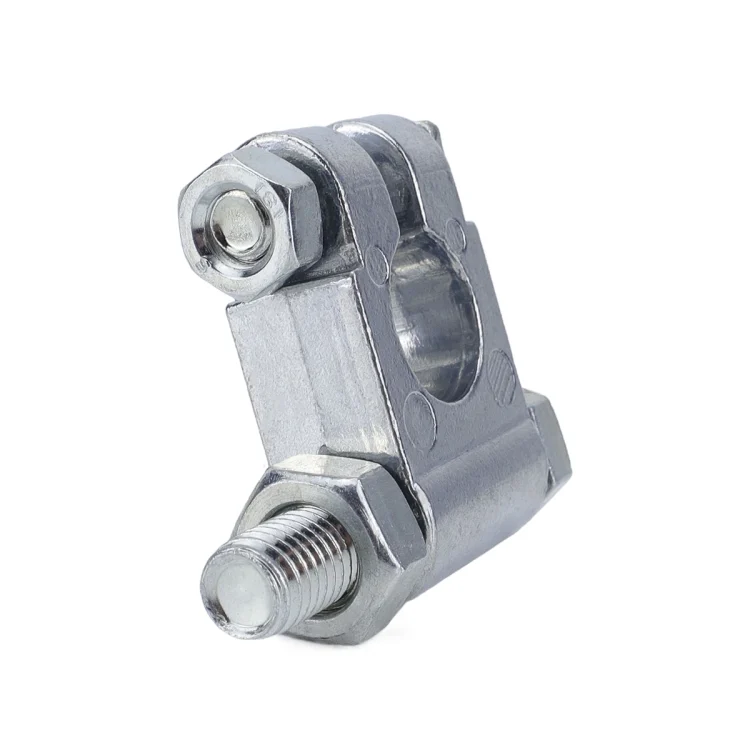 EDA0068884_1.webp Car Positive & Negative Battery Connector Zinc Alloy Battery Clamp with 4pcs SC Terminals and Cover - Image 2