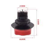 Yacht RV 12V 50A Battery DC Switch with 4pcs Terminals - Image 4
