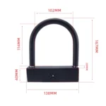 Car U-shaped Anti-theft Alarm Lock - Image 5