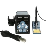 Kaisi 878Pro 2 in 1 Smart Sleep Lead-free Digital Display Hot Air Gun Soldering Iron Station - Image 2