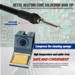 Kaisi 878Pro 2 in 1 Smart Sleep Lead-free Digital Display Hot Air Gun Soldering Iron Station - Image 8