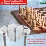 Round Chess Mold Stand Without Silicone Mold - Image 5