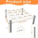 Square Chess Mold Stand Without Silicone Mold - Image 3