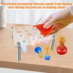 Square Chess Mold Stand Without Silicone Mold - Image 6