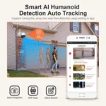 ESCAM QF518 5MP Smart WiFi IP Camera, Support AI Humanoid Detection / Auto Tracking / Dual Light Night Vision / Cloud Storage / Two Way Audio / TF Card - Image 14