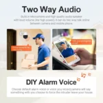 ESCAM QF518 5MP Smart WiFi IP Camera, Support AI Humanoid Detection / Auto Tracking / Dual Light Night Vision / Cloud Storage / Two Way Audio / TF Card - Image 16