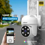 SriHome SH061 2MP AI Humanoid Tracking Infrared Night Vision Camera - Image 2