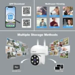 SriHome SH061 2MP AI Humanoid Tracking Infrared Night Vision Camera - Image 10