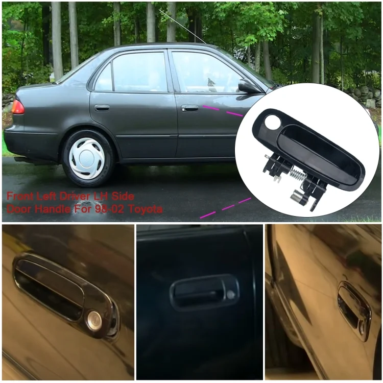 EDA007084_5.webp Car Left Front Door Outside Handle 69220-02030 for Toyota Corolla 1998-2002 - Image 6