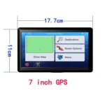 7 inch Car HD GPS Navigator 8G+128M Capacitive Screen Support FM / TF Card, Germany Map - Image 2