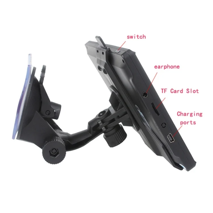 EDA0070857_2.webp 7 inch Car HD GPS Navigator 8G+128M Capacitive Screen Support FM / TF Card, Germany Map - Image 3