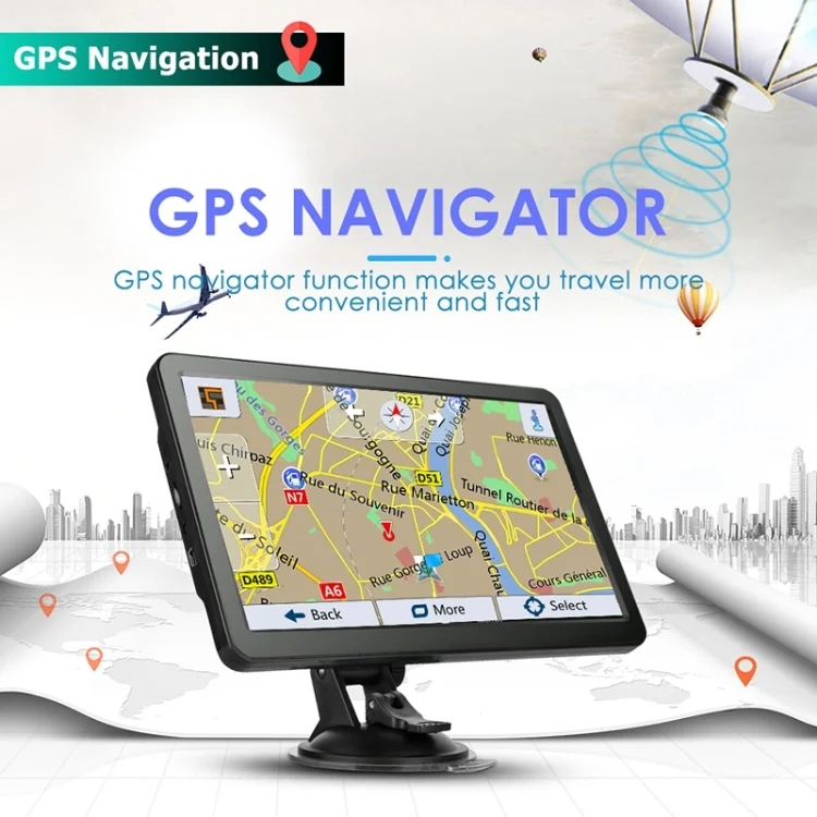 EDA0070857_6.webp 7 inch Car HD GPS Navigator 8G+128M Capacitive Screen Support FM / TF Card, Germany Map - Image 7
