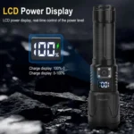 S2301 30W White Laser Wick 1000LM Telescopic Zoom LED Flashlight - Image 13