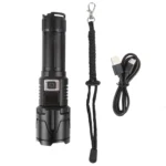 S2301 30W White Laser Wick 1000LM Telescopic Zoom LED Flashlight - Image 3