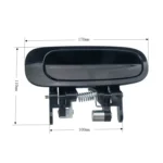 Car Left Rear Door Outside Handle 69240-02040 for Toyota Corolla 1998-2002 - Image 4