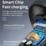 WEKOME WP-C52 Pop Digital Series MP3 Wireless Fast Charging Car Charger - Image 6