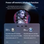 WEKOME WP-C52 Pop Digital Series MP3 Wireless Fast Charging Car Charger - Image 9