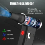 FT03 Portable Multifunctional Wireless Electric Air Duster - Image 2