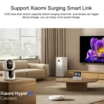 Original Xiaomi Smart Camera C300 Dual Lens Edition 3MP Support AI Detection, US Plug - Image 4