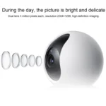 Original Xiaomi Smart Camera C300 Dual Lens Edition 3MP Support AI Detection, US Plug - Image 5