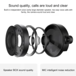 Original Xiaomi Smart Camera C300 Dual Lens Edition 3MP Support AI Detection, US Plug - Image 8