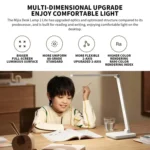 Original Xiaomi Mijia LED Desk Lamp 2 Lite Anti Blue-ray Three Levels Brightness, US Plug - Image 7