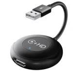 USB and HDMI Wired to Wireless CarPlay Auto Adapter